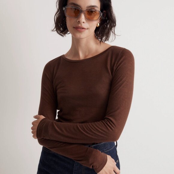 Madewell Long Sleeve Tee - Picture 2 of 6